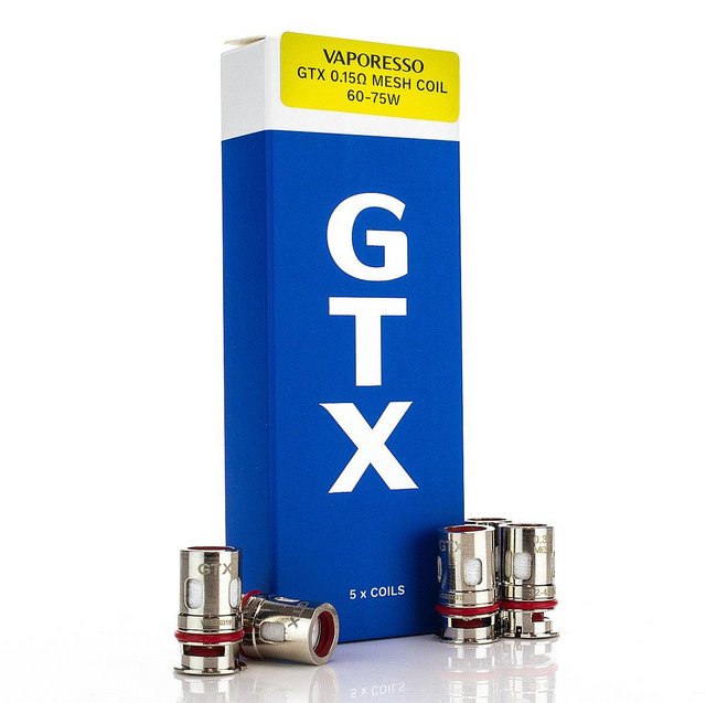 VAPORESSO GTX 0.15OHM MESH COIL 5CT