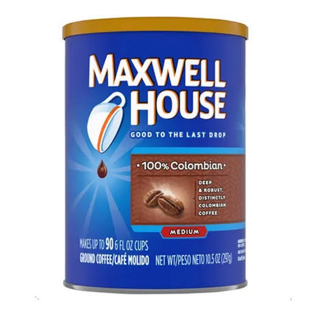 SAFE CAN MAXWELL COLOMBIAN 10.5OZ