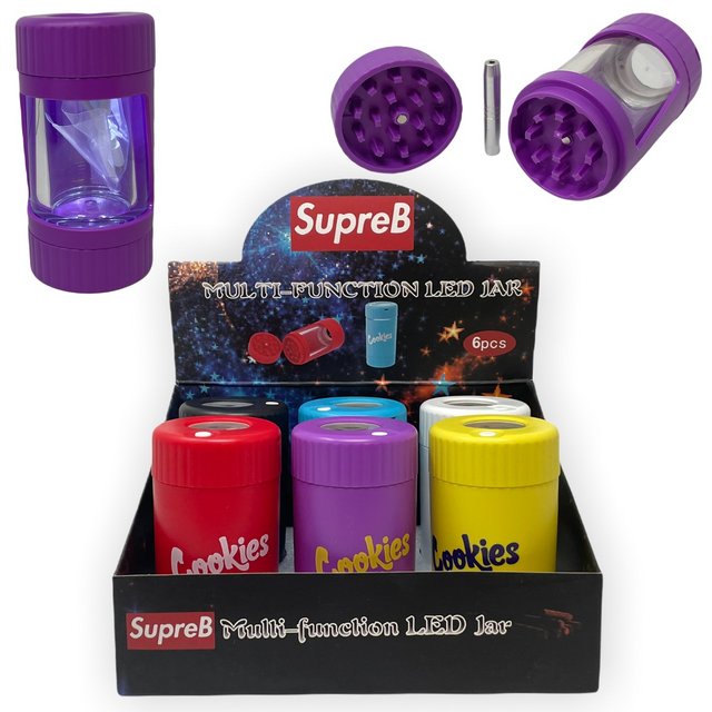 SUPREB MULTI FUNCTION LED JAR BOX OF6 #JL-060Y