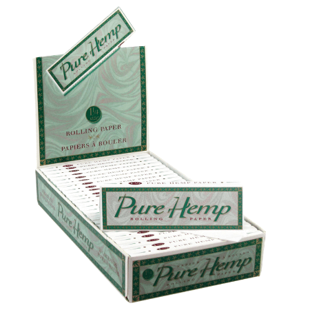 PURE HEMP ROLLING PAPER BOX OF 25