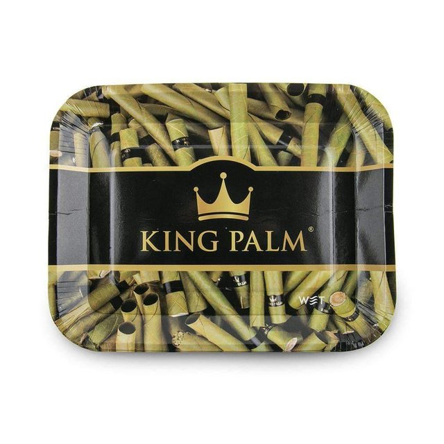 WET ROLLING PLATES KING PALM 6CT