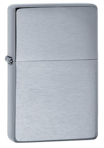 ZIPPO LIGHTER VINTAGE BRUSHED CHROME