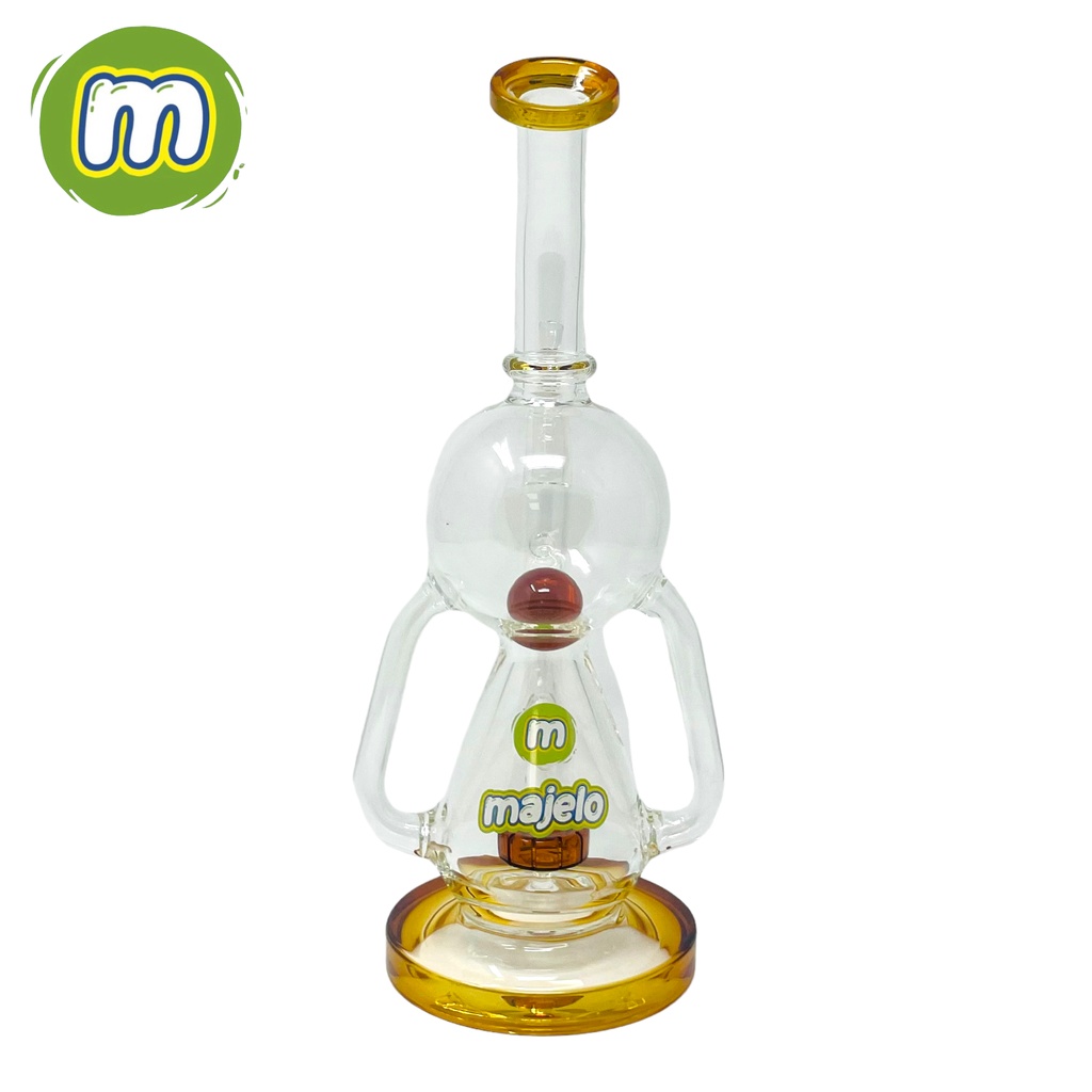 MAJELO GLASS WATER PIPE #MJ44488