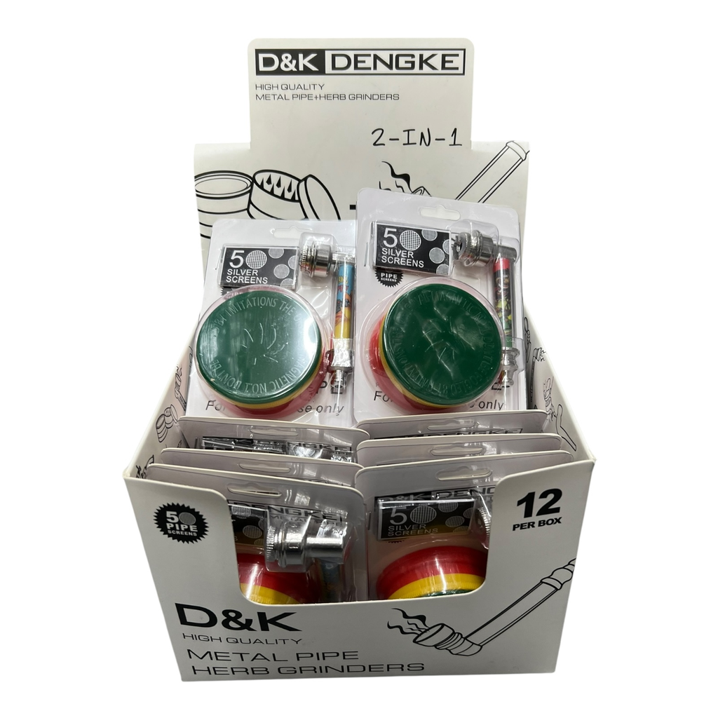 D&K DENGKE DK7107E 3 IN 1 METAL PIPE SET 12CT
