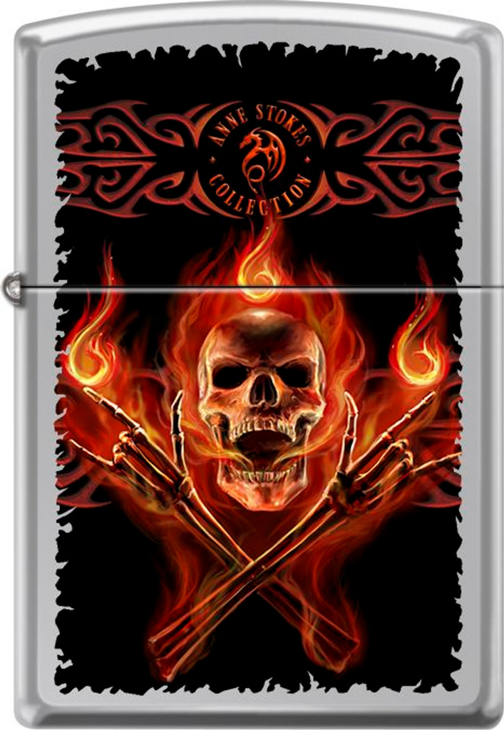 ZIPPO LIGHTER ANNE STOKES COLLECTION DESIGN