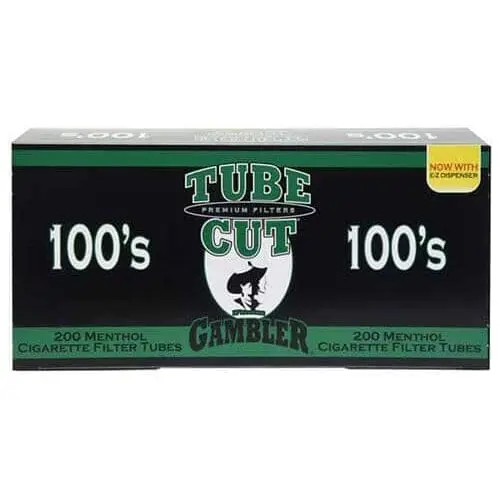 TUBE CUT 100'S FROM GAMBLER CIGARETTE FILTER TUBES