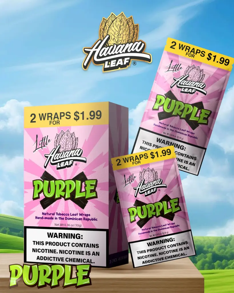 HAVANA LEAF 2 WRAPS FOR $1.99