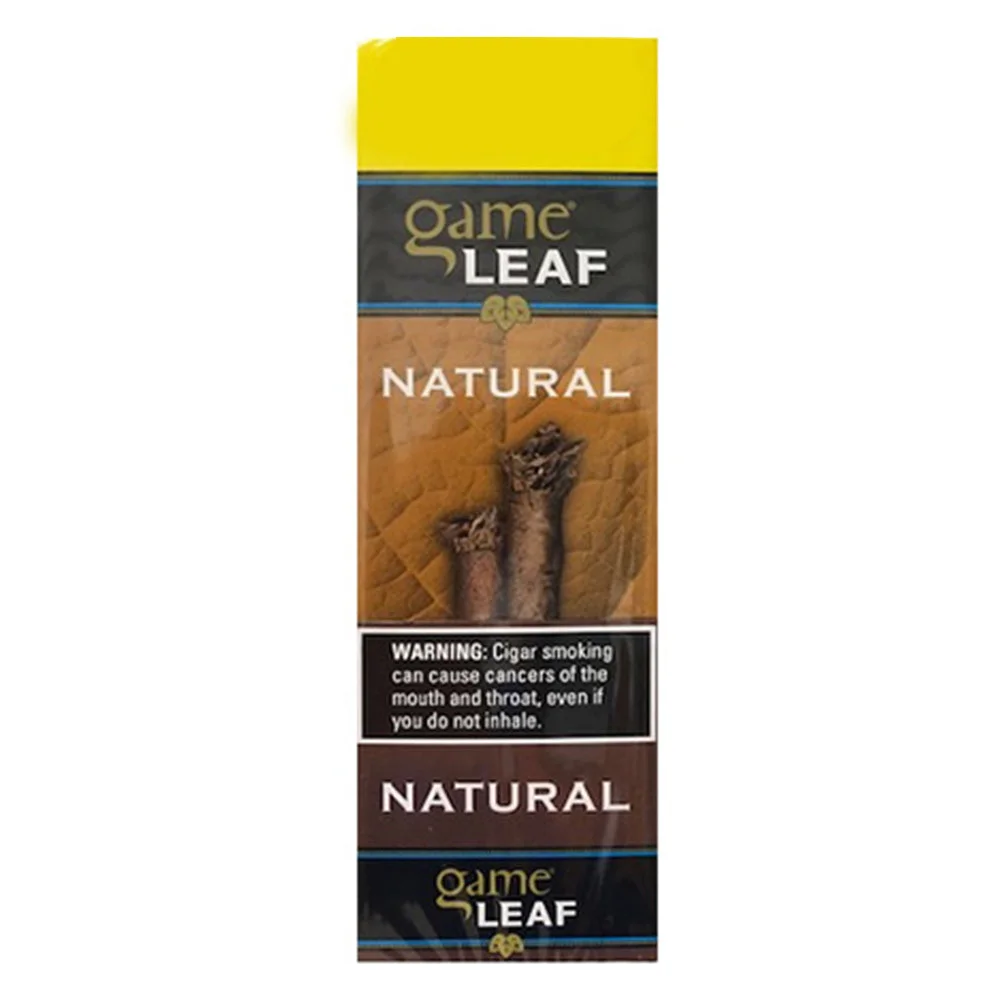 GAME LEAF 4 CIGAR NATURAL FLAVOUR 