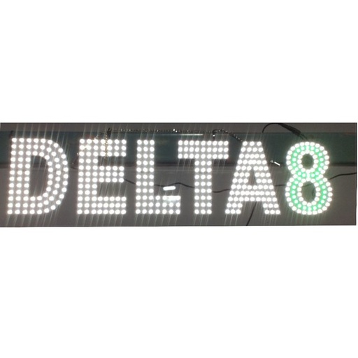 [BUS-03343] BUSINESS IMAGE SIGN LED (Δ8THC) DESIGN
