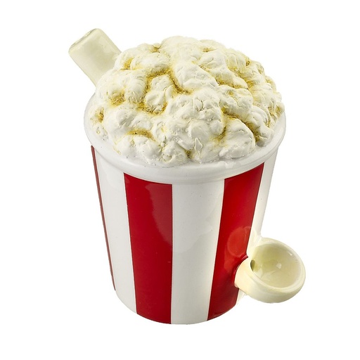 [FAS-00418] FASHIONCRAFT CERAMIC POPCORN PIPE #88116
