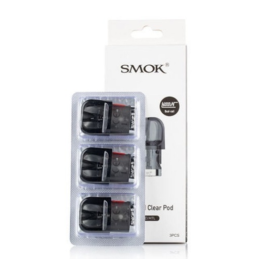 [INTREF01747] SMOK NOVO 2 CLEAR POD DC 0.8OHM MTL 3CT
