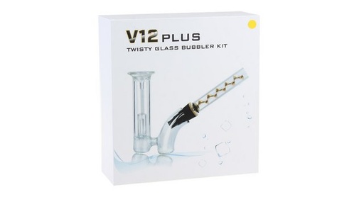 [ITM060720011263] V12 PLUS TWISTY GLASS BUBBLER KIT