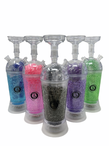[ITM090321016642] SUNLIGHT FREEZING CUP HOOKAH ASSORTED COLORS