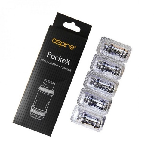 [ITM090720011813] ASPIRE POCKEX REPLACMENT ATOMIZER 5PK
