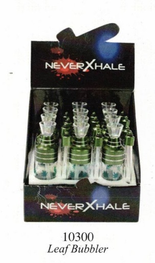 [ITM110720012017] NEVER XHALE WATER PIPE BOX OF 12 #10300