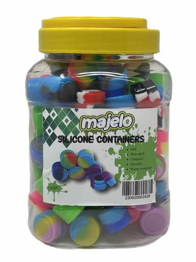[ITM130821019867] MAJELO 2ML SILICONE CONTAINERS 100CT JAR