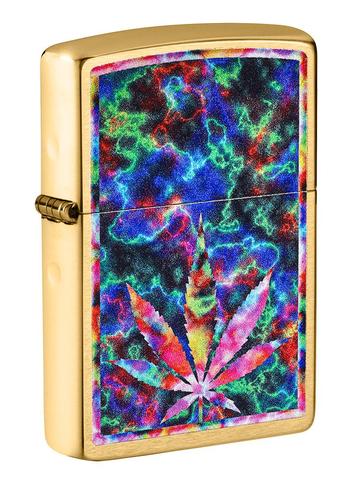 [ITM160421017421] ZIPPO LIGHTER LEAF DESIGN 49398