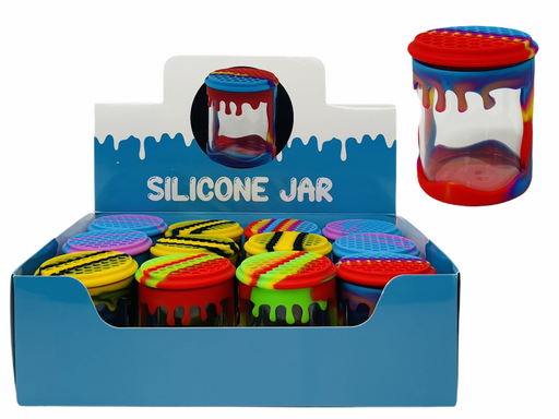 [ITM170621018738] MAJELO SMALL SILICONE JAR BOX OF 12
