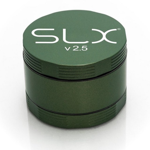 [ITM200821020122] SLX V2.5 TOBACCO GRINDER 2.4" LEAF GREEN