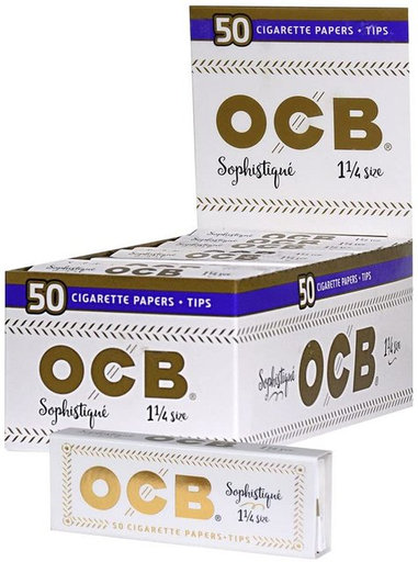 [ITM230620010135] OCB SOPHISTIQUE 1.25 PAPER + TIPS