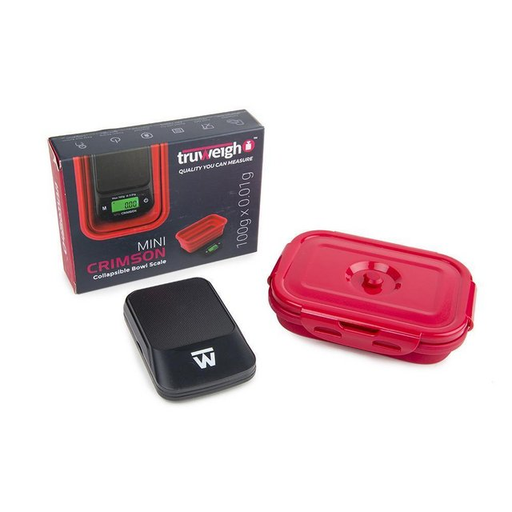 [ITM230620010380] TRUWEIGH CRIMSON BOWL SCALE 200G X 0.01G BLACK