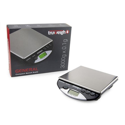 [ITM230620010396] TRUWEIGH GENERAL BENCH SCALE 8000G X 1G BLACK