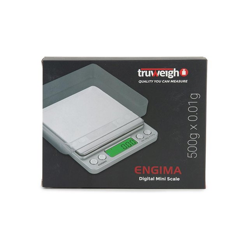 [ITM230620010398] TRUWEIGH ENGIMA MINI SCALE 500G X 0.01G SILVER