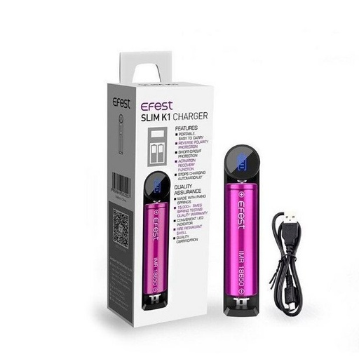[ITM23062056855685] EFEST SLIM K1 CHARGER