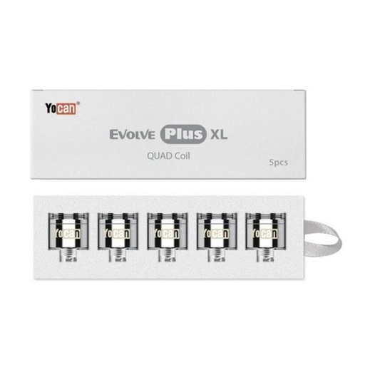 [ITM23062064876487] YOCAN EVOLVE PLUS XL FOUR QUARTZ COIL 5CT
