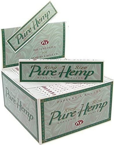 [ITM23062067806780] PURE HEMP KING SIZE ROLLING PAPER BOX OF 50