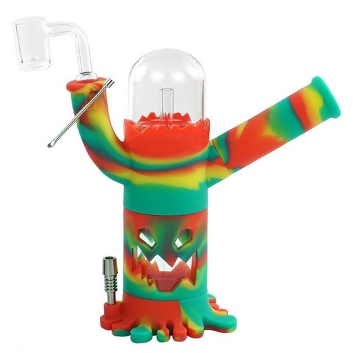 [ITM23062079437943] HOOPOE DAZZLO 4 IN 1 SILICONE WATER PIPE