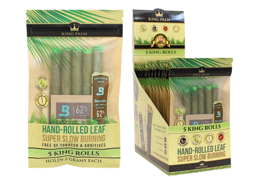 [ITM23062079547954] KING PALM 5CT KING ROLLS BOX OF 15