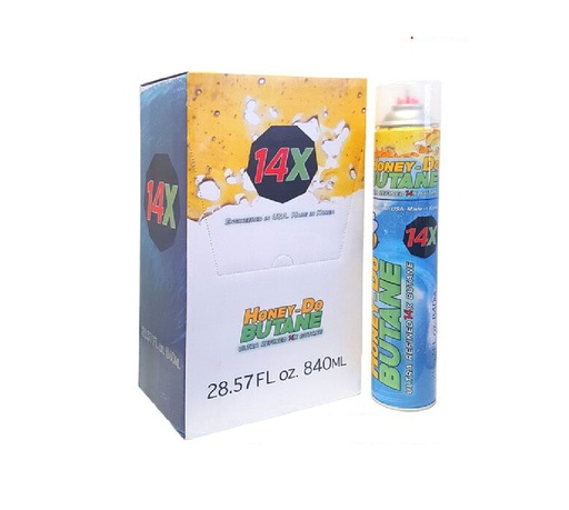 [ITM23062083438343] HONEY DO BUTANE 14X 27OZ 800ML BOX OF 6