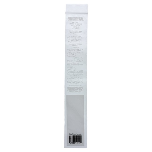 [ITM23062087728772] WILD BERRY INCENSE BAGS 100CT