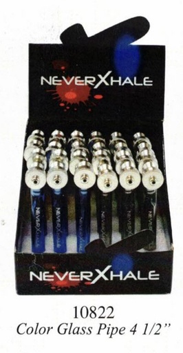 [ITM23062088348834] NEVER XHALE PIPE BOX OF 24 #10822