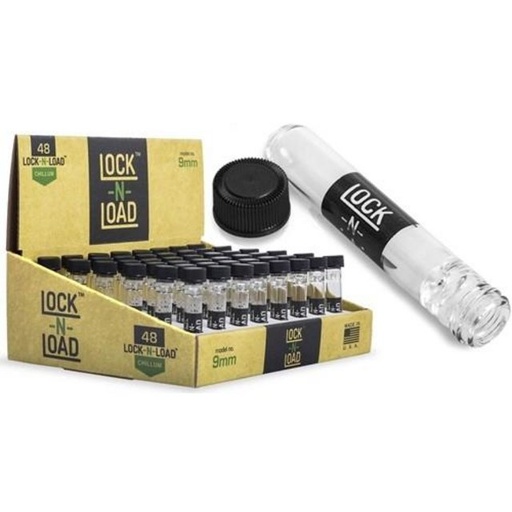 [ITM23062095039503] LOCK N LOAD CHILLUM 9MM BOX OF 48
