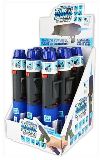 [ITM23062096379637] TURBO BLUE LITE STICK TORCH BOX OF 12 #022226
