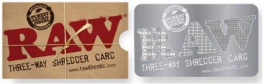 [ITM23062098639863] RAW THREE WAY SHREDDER CARD