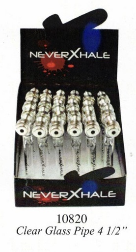 [ITM23062098919891] NEVER XHALE PIPE BOX OF 24 #10820