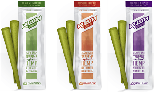 [ITM23062099789978] KUSH CLEMENTINE HEMP CONES BOX OF 12