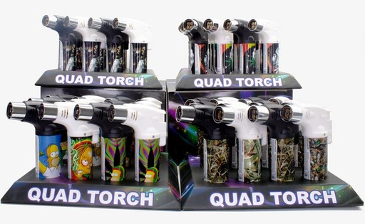 [ITM230720013092] SLANT TORCH LIGHTER SI BOX OF 6