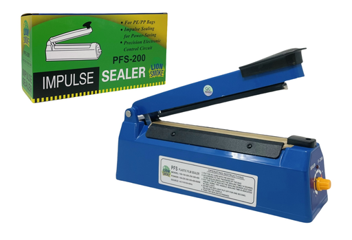 [ITM260122022814] LION SMOKE IMPULSE 20CM SEALING MACHINE BLUE #PFS-200