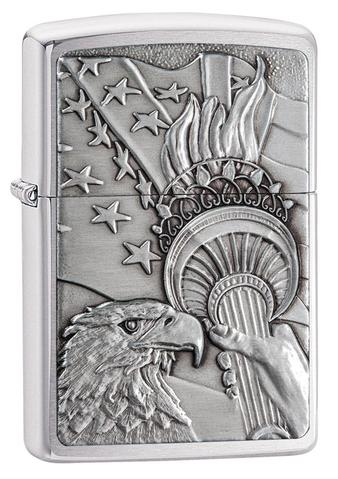 [ITM280321017107] ZIPPO LIGHTER SOMETHING PATRIOTIC 20895