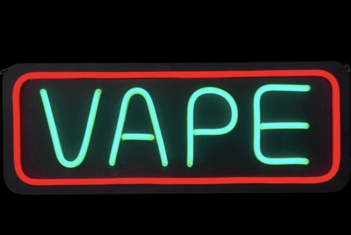 [LED -23672] LED NEON SIGN 81.3*29CM #ME09 (VAPE) DESIGN