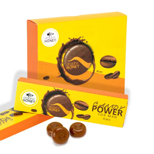 [ORGA-20710] ORGANIC HONEY CANDY POWER 6CT BOX OF 10