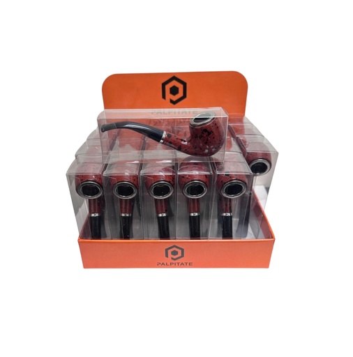 [PALP-20235] PALPITATE MINI DARK WOOD PIPES #PI-031 BOX OF 24