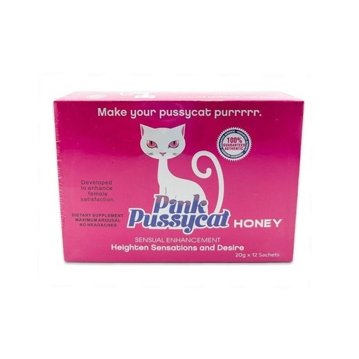 [PINK-22523] PINK PUSSYCAT HONEY SENSUAL ENHANCEMENT 20G BOX OF 12
