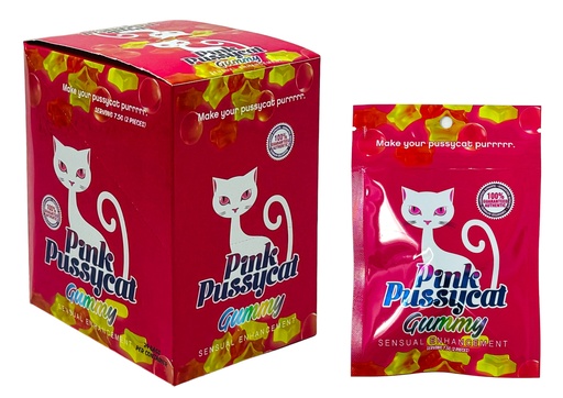[PINK-24115] PINK PUSSYCAT SENSUAL ENHANCEMENT GUMMIES 3CT BAG