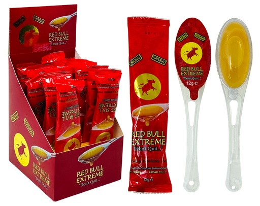 [RED -26989] RED BULL EXTREME SPOON HONEY 12G BOX OF 12