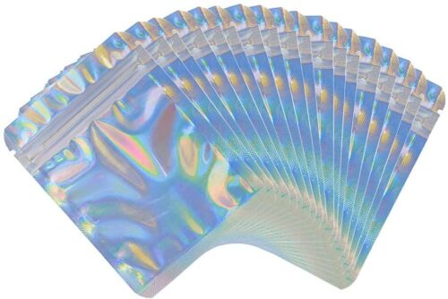 [SMAL-11110] SMALL HOLOGRAPHIC BAGS ASSORTED DESIGNS 100CT